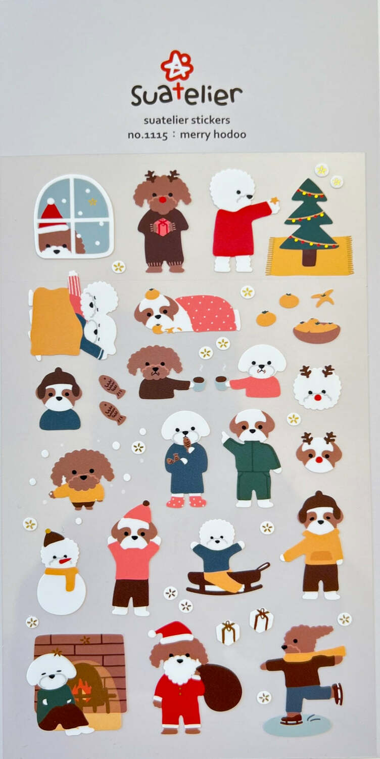 Merry Hodoo Animals Stickers