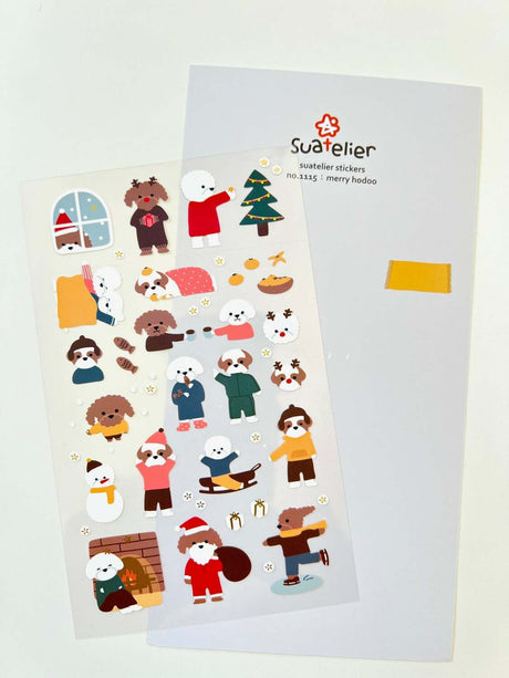 Merry Hodoo Animals Stickers