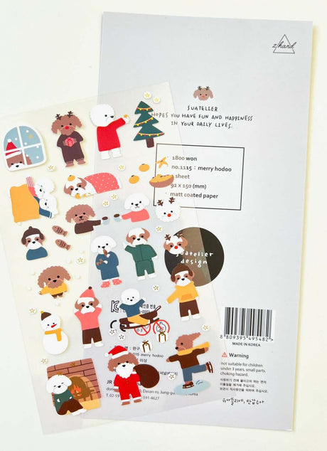 Merry Hodoo Animals Stickers