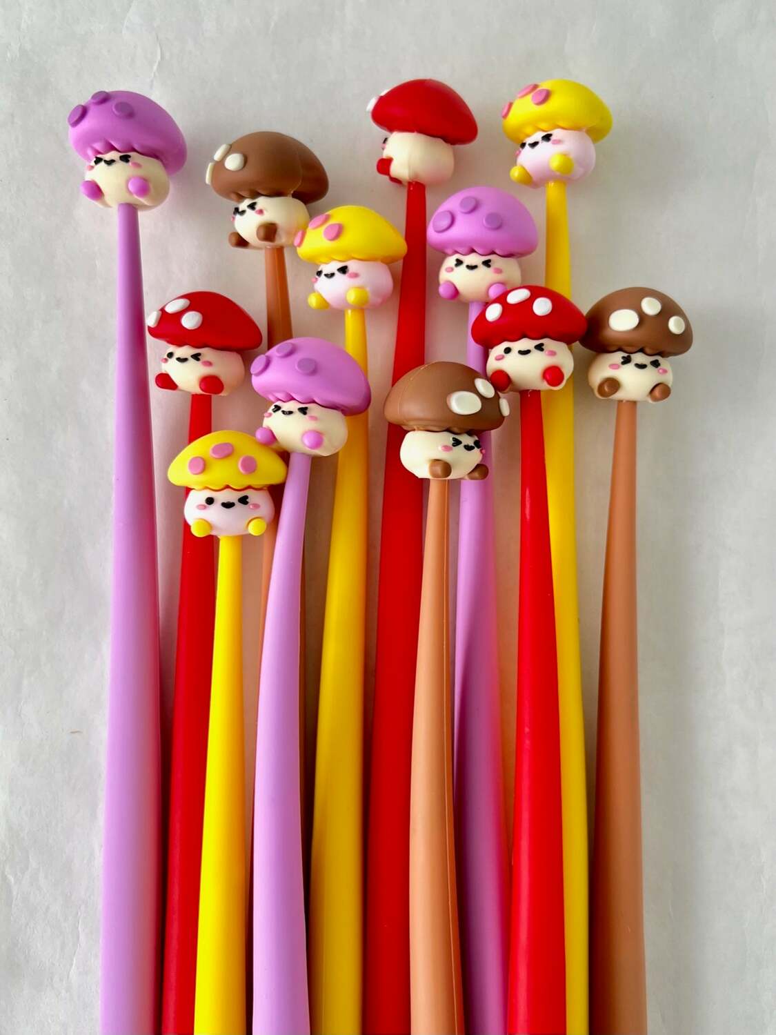 Mushroom Buddy Wiggle Gel Pen