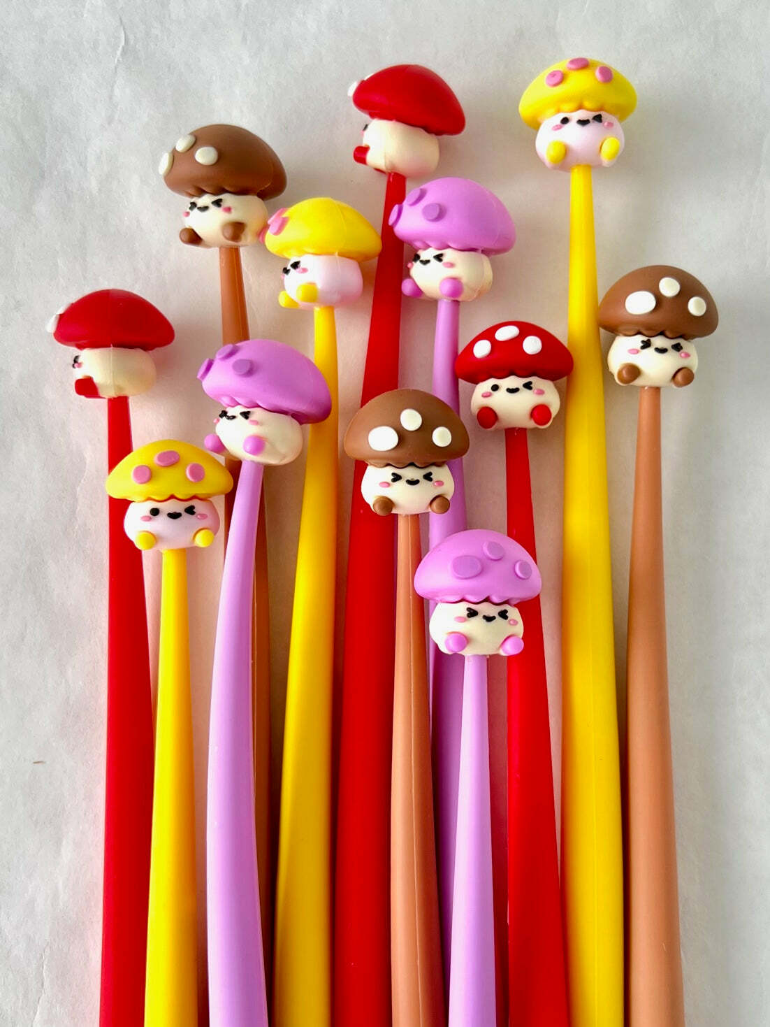 Mushroom Buddy Wiggle Gel Pen