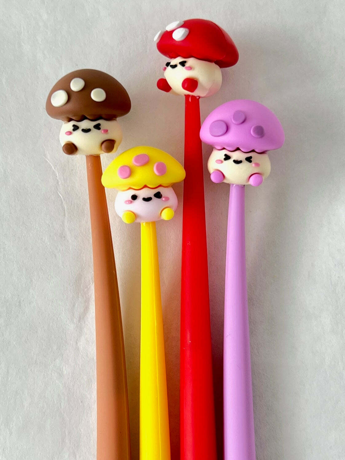 Mushroom Buddy Wiggle Gel Pen