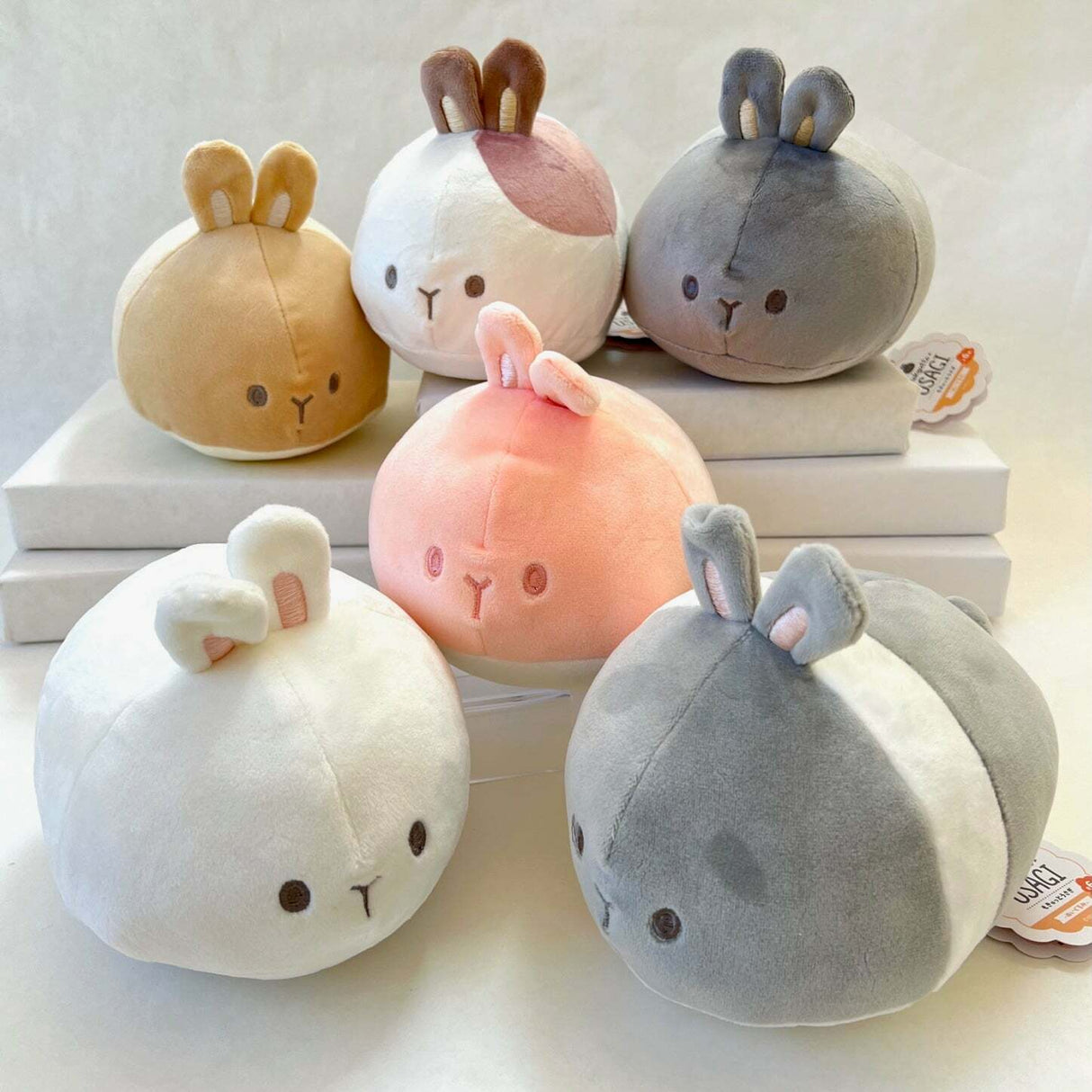 Round Rabbit Plush