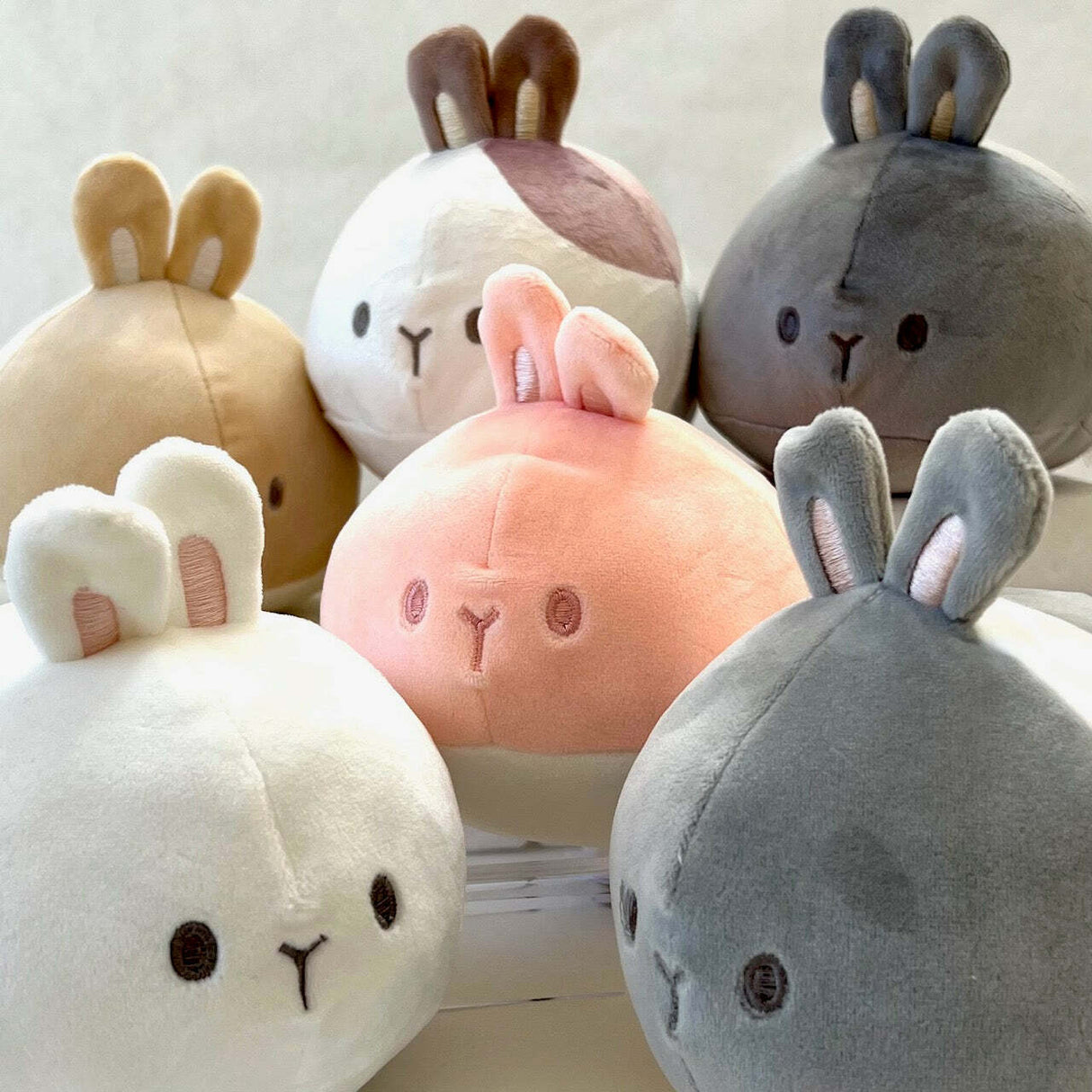 Round Rabbit Plush