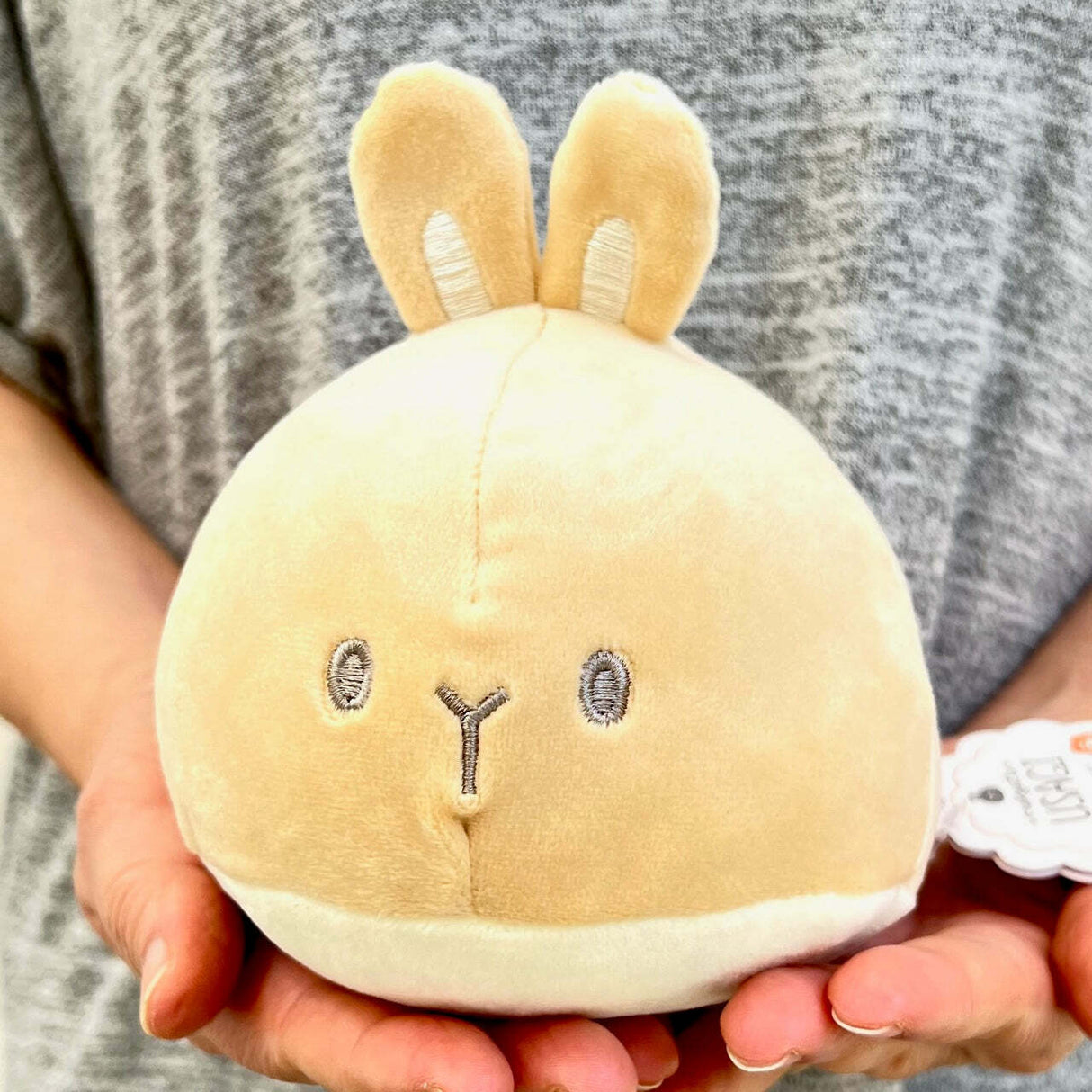 Round Rabbit Plush