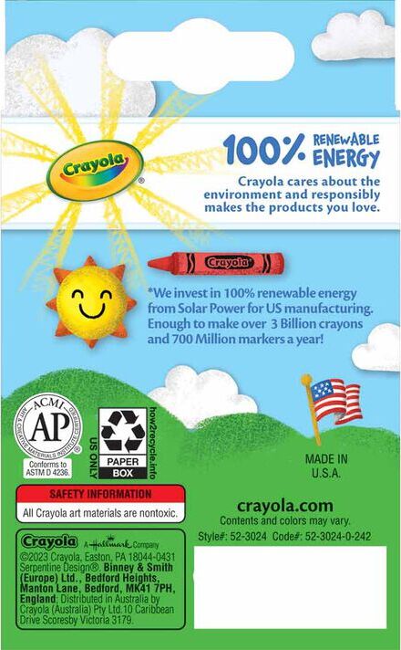 24 Ct Crayons