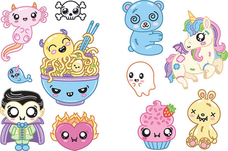 Creepy Cute Kawaii Stickers