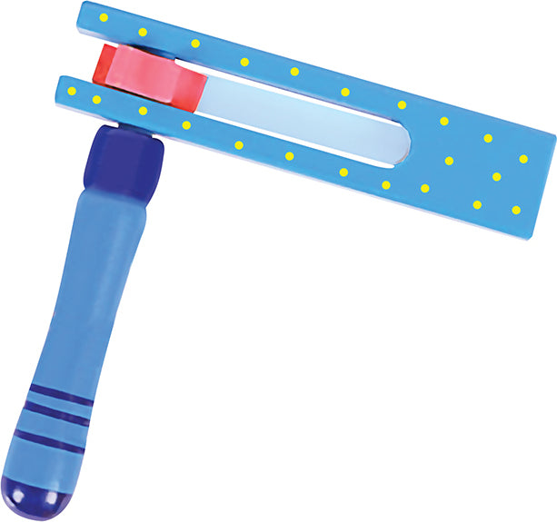 Wooden Football Rattles Assorted