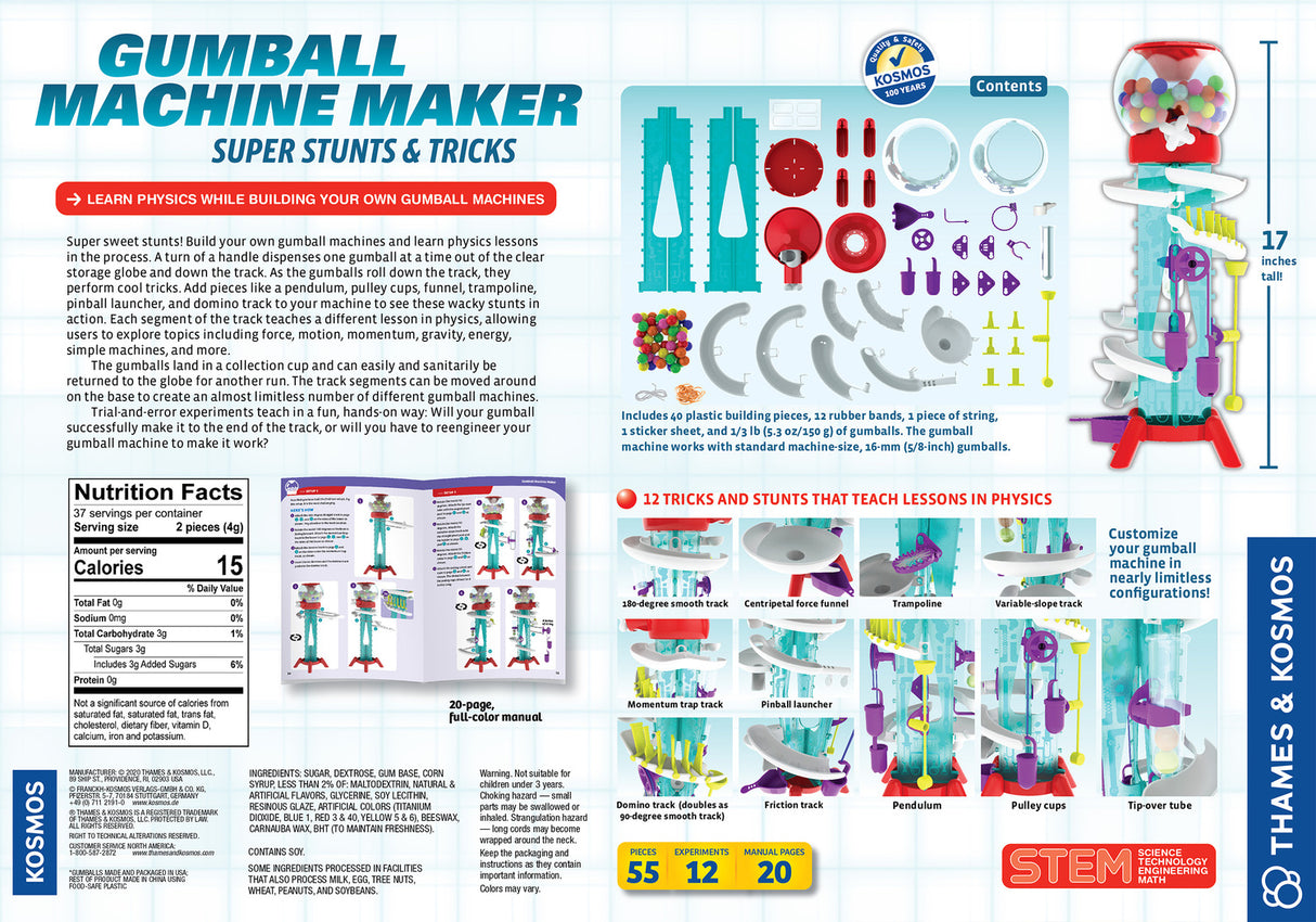 Gumball Machine Maker - Super Stunts and Tricks