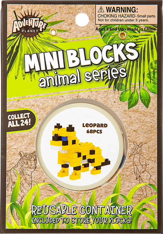 Mini Blocks Leopard