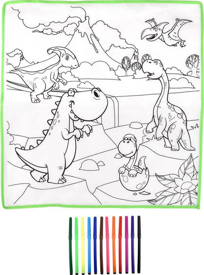 Dinosaur Washable Doodle Mat 19.5"
