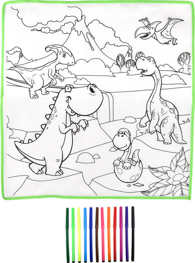 Dinosaur Washable Doodle Mat 19.5"