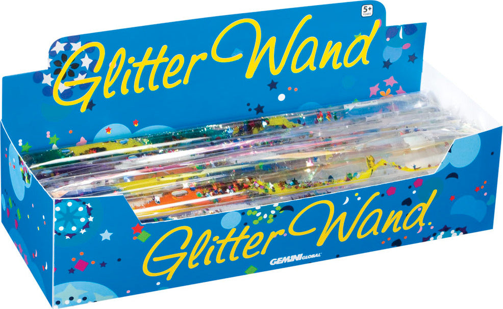 Jumbo Spiral Glitter Wand (Assorted Colors)