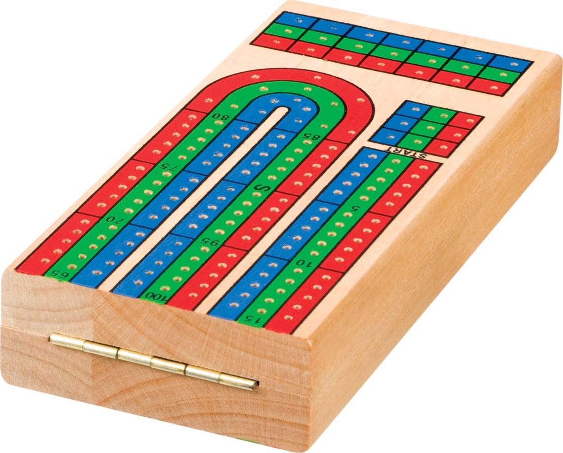 Triple Track Cribbage Board