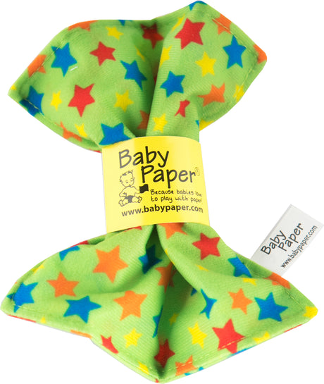 Baby Paper - Green Stars