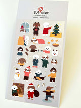 Merry Hodoo Animals Stickers 