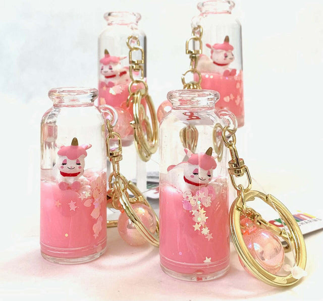 Unicorn Love Floaty Key Charm 