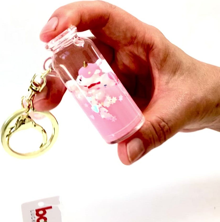 Unicorn Love Floaty Key Charm 