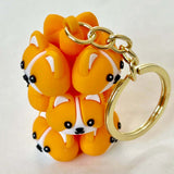 Puppy Dog Family Key Charm 