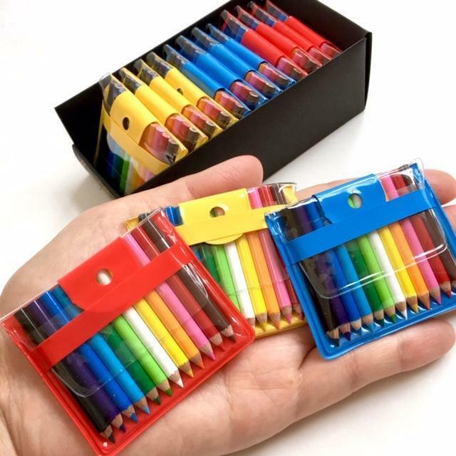 Mini Color Pencils In Pouch (assorted)