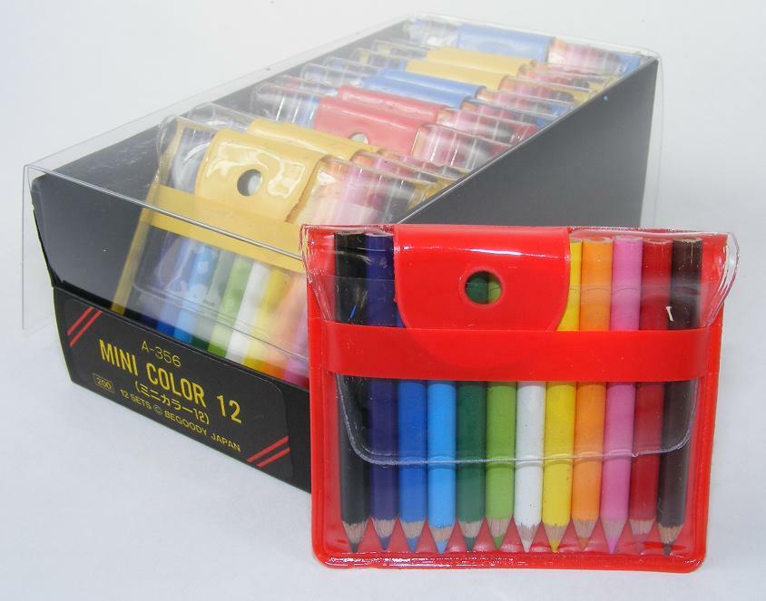 Mini Color Pencils In Pouch (assorted)