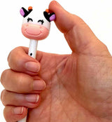 Cow Retractable Gel Pen 