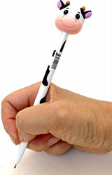 Cow Retractable Gel Pen 