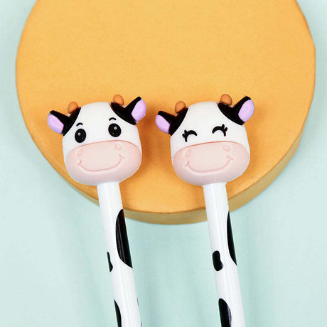 Cow Retractable Gel Pen 