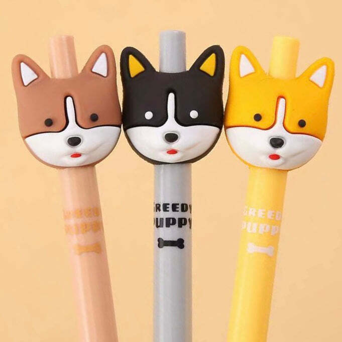 Corgi Retractable Gel Pen