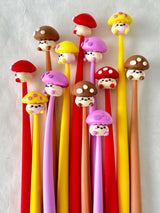 Mushroom Buddy Wiggle Gel Pen 