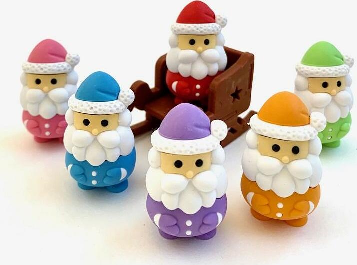 Iwako Santa Claus Erasers-60