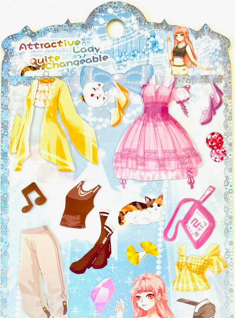 Dress Up Sticker