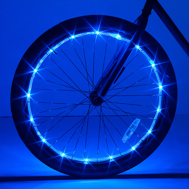 Wheelbrightz Blue Led Bicycle Wheel Light