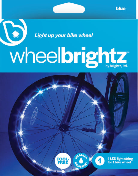 Wheelbrightz Blue Led Bicycle Wheel Light