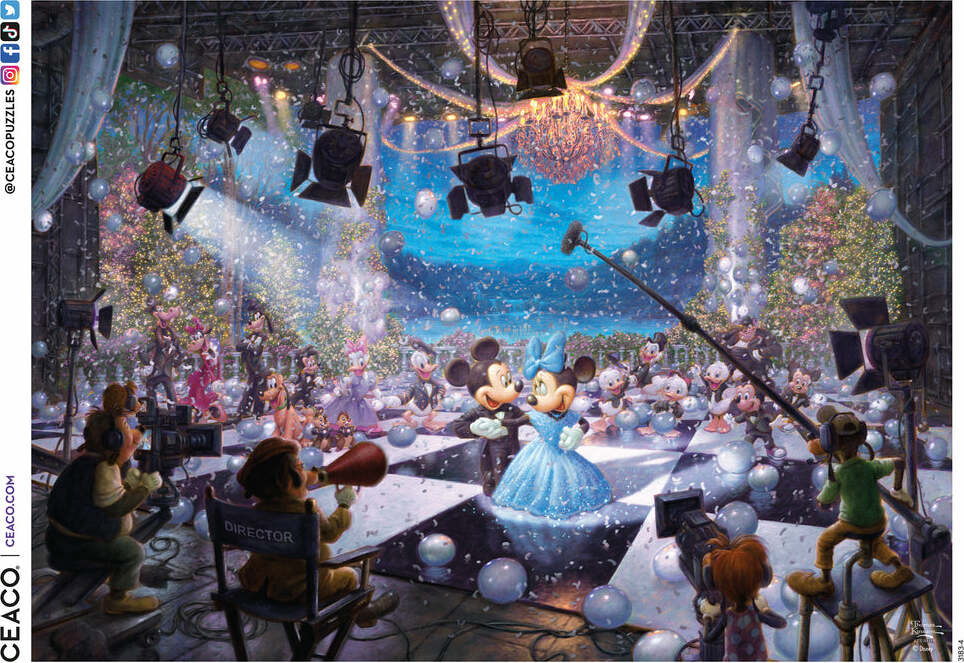 Thomas Kinkade Disney - Disney 100Th Celebration - 1000 Piece Puzzle