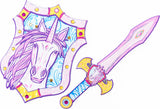 Enchanted Unicorn EVA Sword