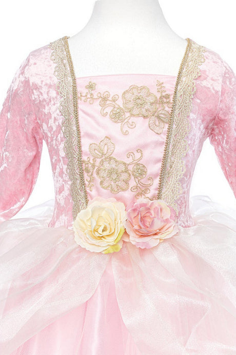 Pink Rose Princess Dress (Size 7-8)