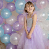 Lilac Sequins Princess Dress (Size 3-4)