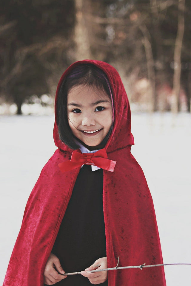 Little Red Riding Hood Cape (Size 3-4)