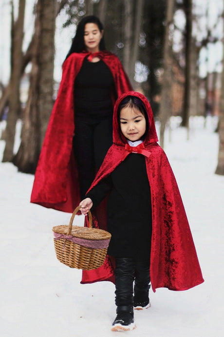 Little Red Riding Hood Cape (Size 3-4)