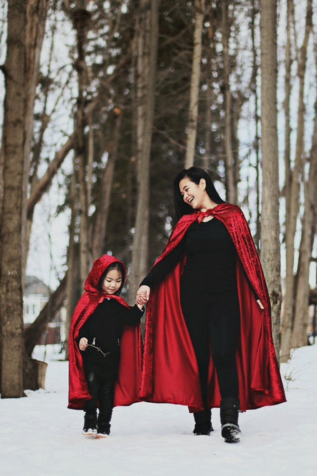 Little Red Riding Hood Cape (Size 3-4)