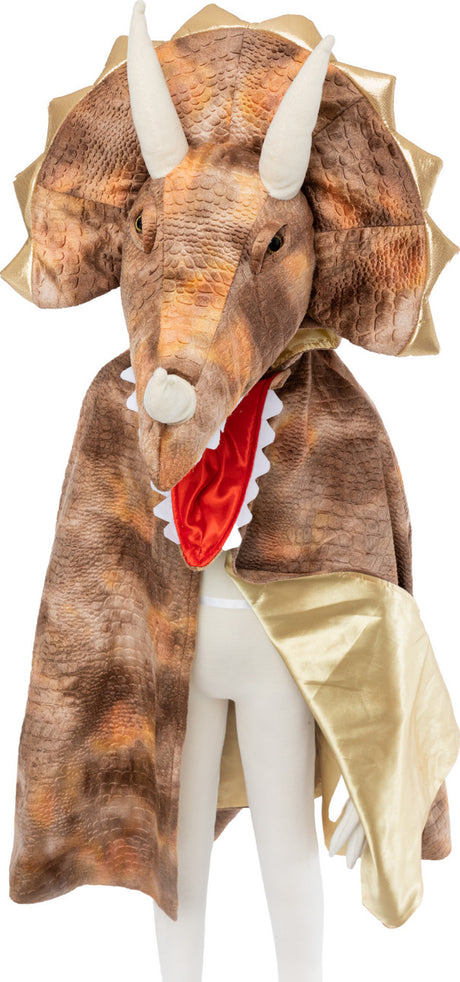 Grandasaurus Triceratops Cape With Claws