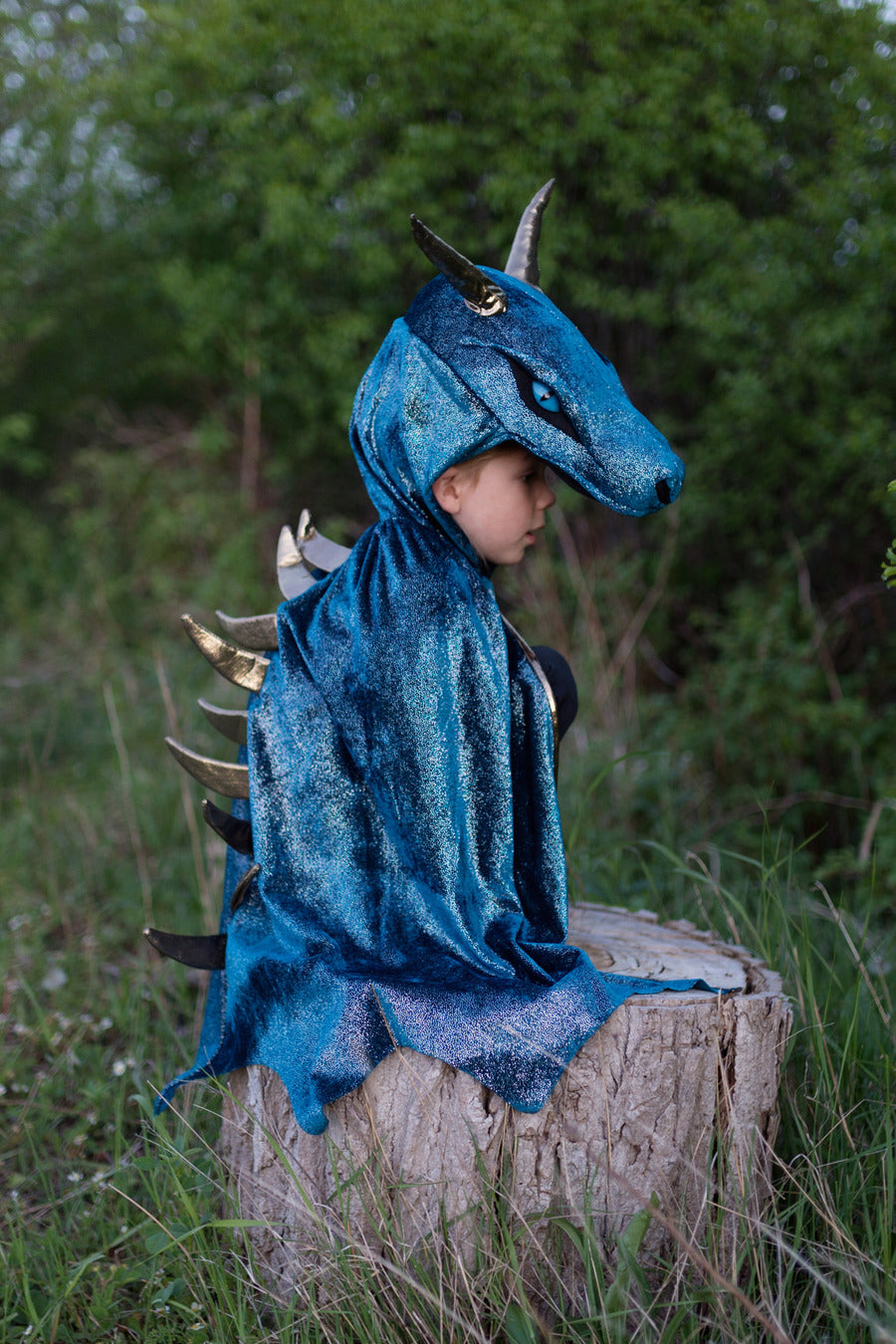 Starry Night Dragon Cape (Size 5-6)