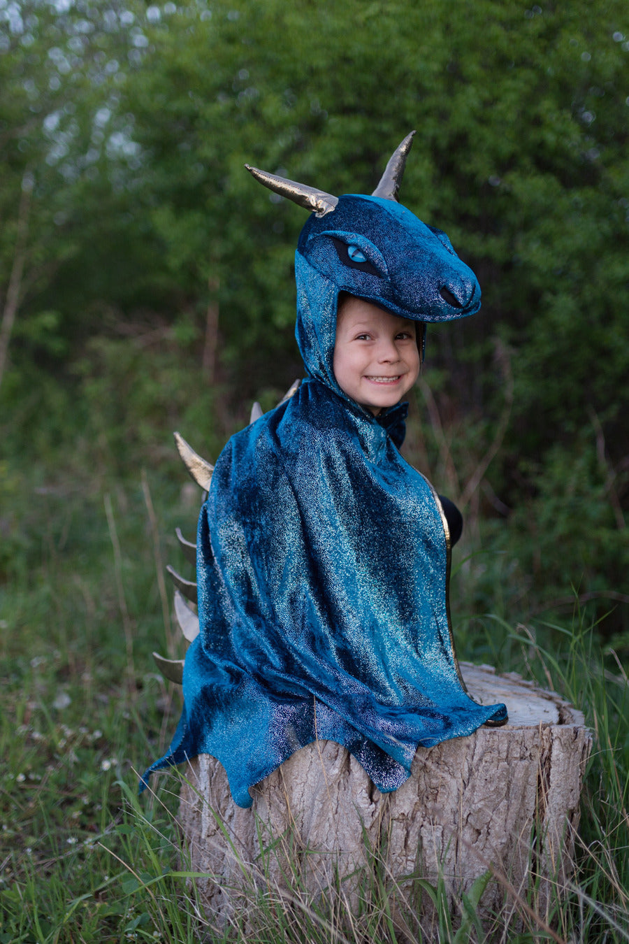 Starry Night Dragon Cape (Size 5-6)