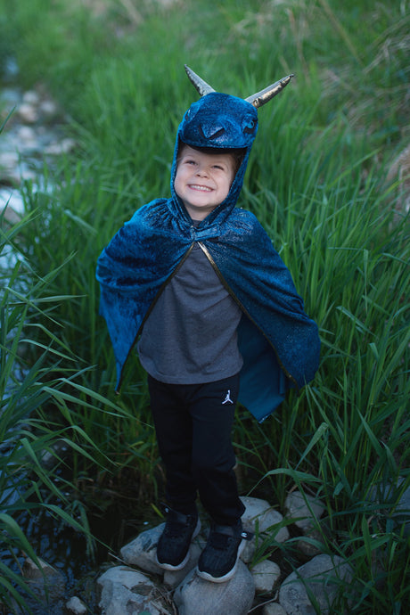 Starry Night Dragon Cape (Size 5-6)