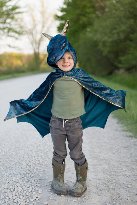 Starry Night Dragon Cape (Size 5-6)