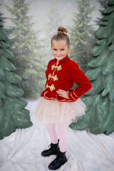 Toy Soldier Jacket, Red (Size 5-6)