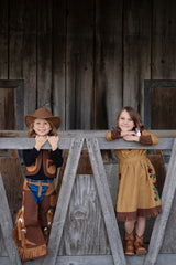 Cowboy Vest and Chaps (Size 5-6)