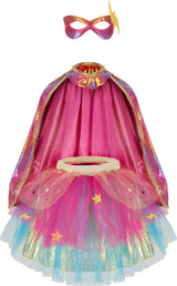 Super-duper Tutu/Cape/Mask, Pink & Gold