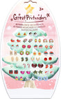 Holiday Sticker Earrings, 30 Pairs